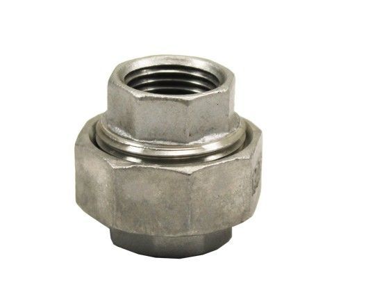 Raccordo A Compressione SSP DuoIok ISSD8U &ndash; Tubo 1/2&Prime; OD, Acciaio Inox 316, Femmina-Femmina