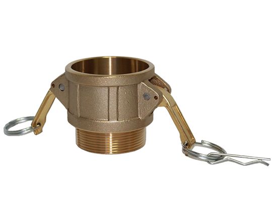 Type B - Brass Camlock Coupling Female coupler x Male NPT Thread