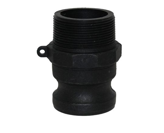 Type F - Polypropylene Camlock Fitting Male Adapter x Male NPT Thread