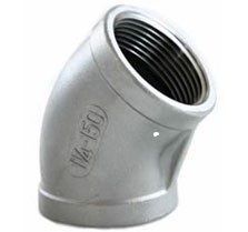 3/8" 45 Degree Elbow Pipe Fitting (Stainless Steel 316)
