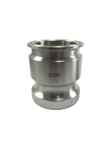 Stainless Steel 2" Tri-Clamp Fitting x 2" Male Camlock Adapter