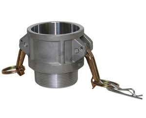 2" Type B Male Cam & Groove x Male NPT