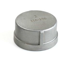 1/2" Threaded Cap Fitting (Stainless Steel)
