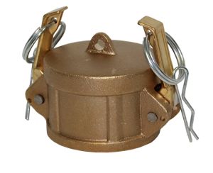 1-1/4" Brass Cam and Groove Dust Cap