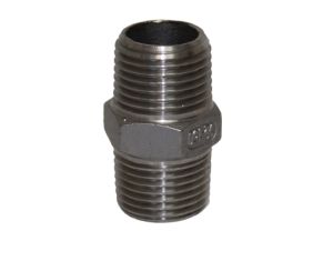 1/2” Hex Nipple (Stainless Steel 316)
