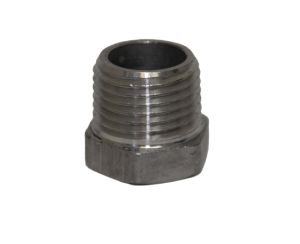 Threaded Hex Plug (Stainless Steel)