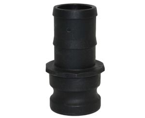 2" Type E Polypropylene Male Cam and Groove x Hose Shank