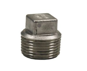 1" Threaded Plug (Square Head)
