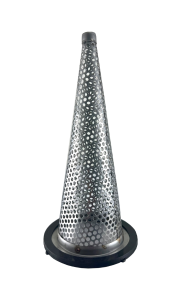  2" Witches Hat Stainless Steel Funnel Strainer