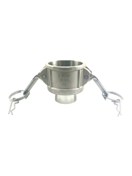 1" Female Cam and Groove Coupling x 1" Butt Weld to Tube