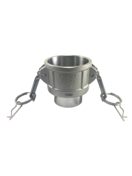 2" Female Cam and Groove Coupling x 2" Butt Weld to Tube