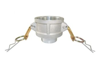 3" x 2" Type BR Aluminum Cam and Groove Reducer 3” Female Coupler x 2" Male NPT