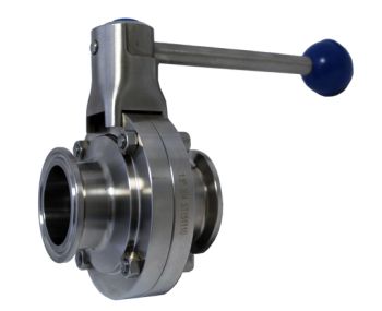 2" Tri-Clover ButterFly Valve - Pull Trigger