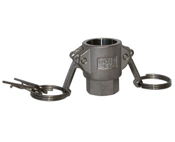 Type D - 1/2" Stainless Camlock Disconnect