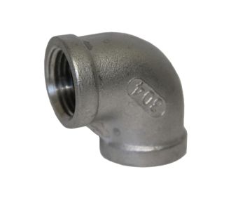 1/2" 90 Elbow Pipe Fitting (Stainless Steel 316)
