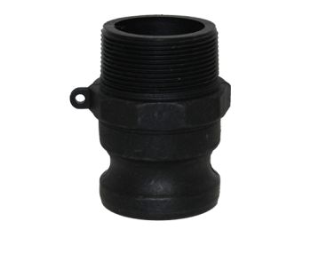 3/4" Type F Polypropylene Male Cam and Groove x Male Thread