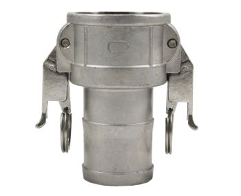 Type C Cam and Groove coupler with Self-Locking Arms