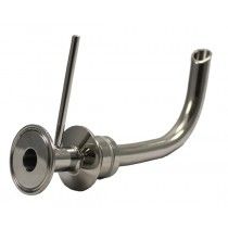 1.5" Tri-Clover Rotating Racking Arm