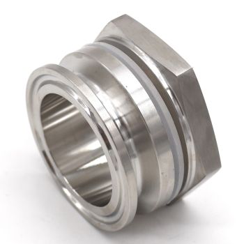 1.5" Tri-Clover Bulk Head Fitting
