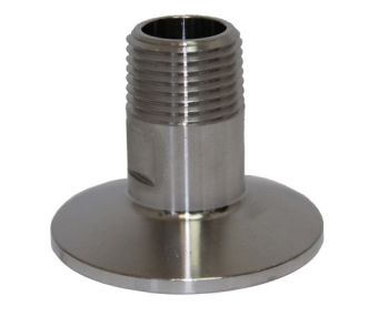 1.5" Tri Clover x 2” Male NPT