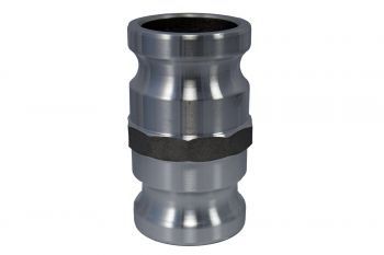 2" Type AA Aluminum Cam and Groove Spool 2" Male Adapter x 2" Male Adapter