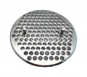 2" Aluminum Disk Strainer with 1/4" Holes