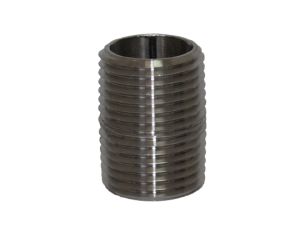 1/4” Close Pipe Nipple (Stainless Steel 316)