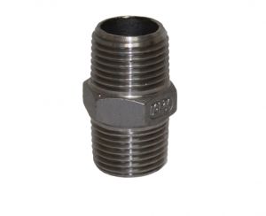 1-1/2” Pipe Hex Nipple (Stainless Steel 316)