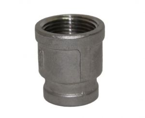 1 1/2” x 3/4" Threaded Reducing Coupling (Stainless steel 304)