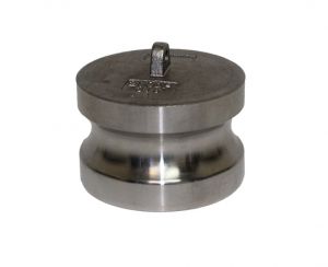 3" Cam and Groove Dust Plug (Stainless Steel)