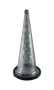 3" Witches Hat Stainless Steel Funnel Strainer
